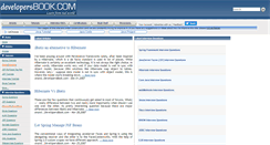 Desktop Screenshot of developersbook.com